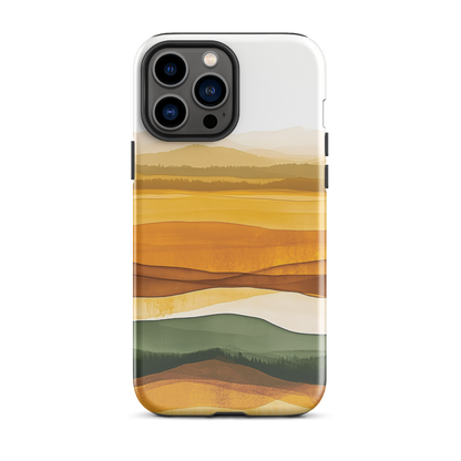 'Autumn' iPhone 13 Pro Max tough phone case - protective glossy case NZ Australia