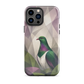 'Kererū' iPhone 13 Pro Max tough phone case - protective glossy case NZ Australia