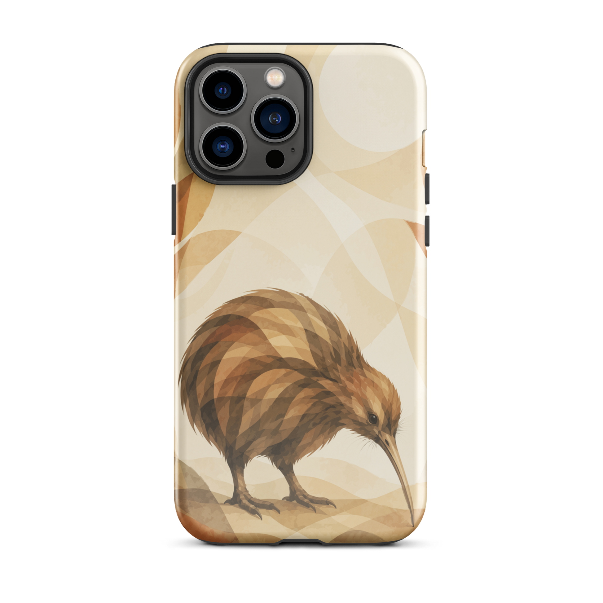 'Kiwi' iPhone 13 Pro Max tough phone case - protective glossy case NZ Australia
