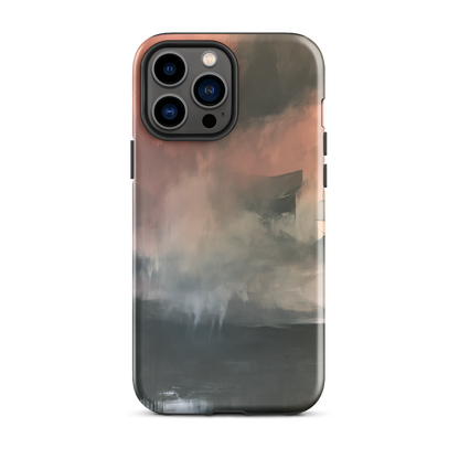 'Glass' iPhone 13 Pro Max tough phone case - protective glossy case NZ Australia