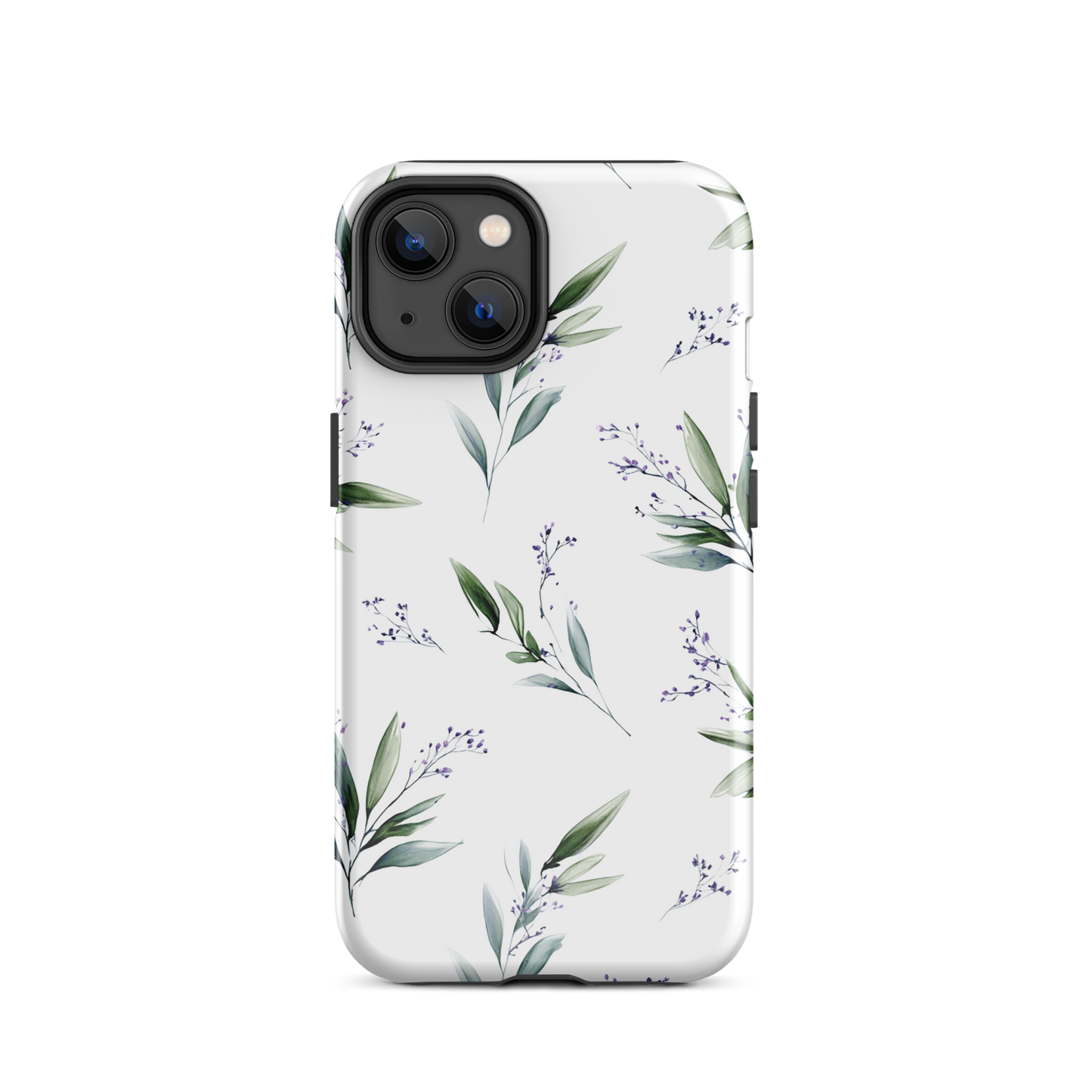 Botanical sprigs phone case | Minimal botanical design NZ