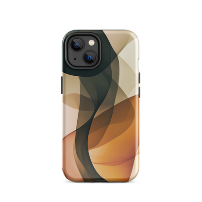 'Dusk' iPhone 14 tough phone case - protective glossy case NZ Australia