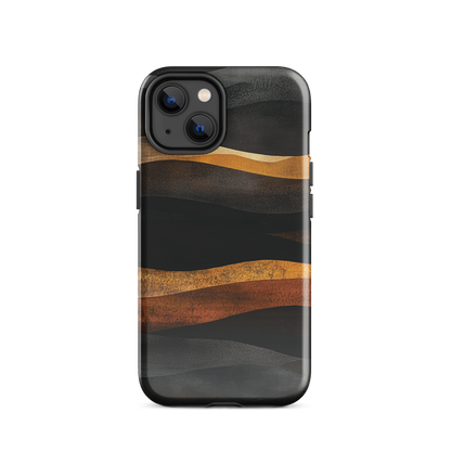 'Flow' iPhone 14 tough phone case - protective glossy case NZ Australia