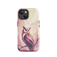 'Ruru' iPhone 14 tough phone case - protective glossy case NZ Australia