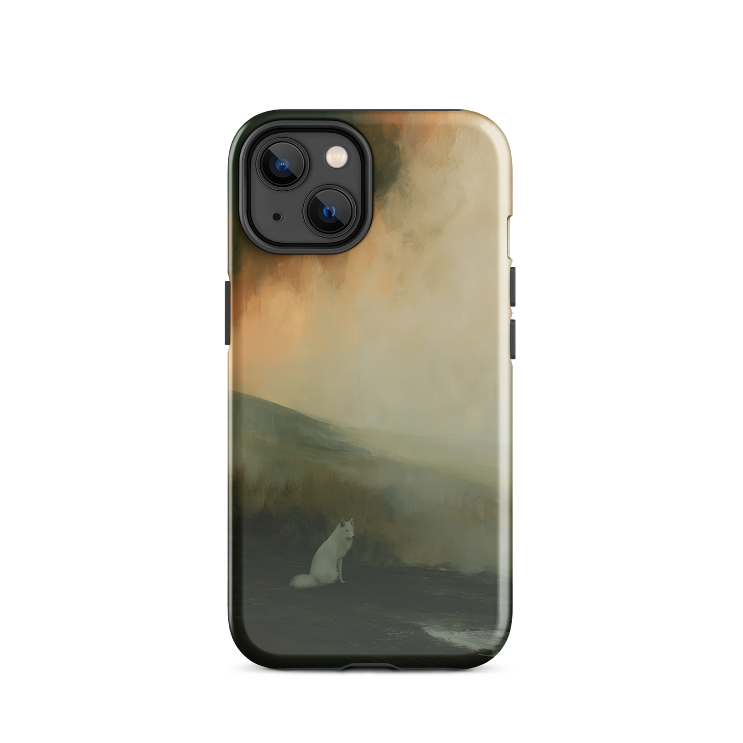 'Copper' iPhone 14 tough phone case - protective glossy case NZ Australia