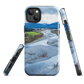 Waiohine phone case featuring artwork of New Zealand’s braided riverbed landscape in the Wairarapa.