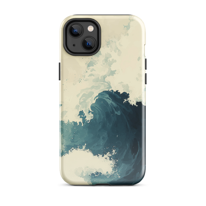 Rising swell phone case | Ocean wave design NZ