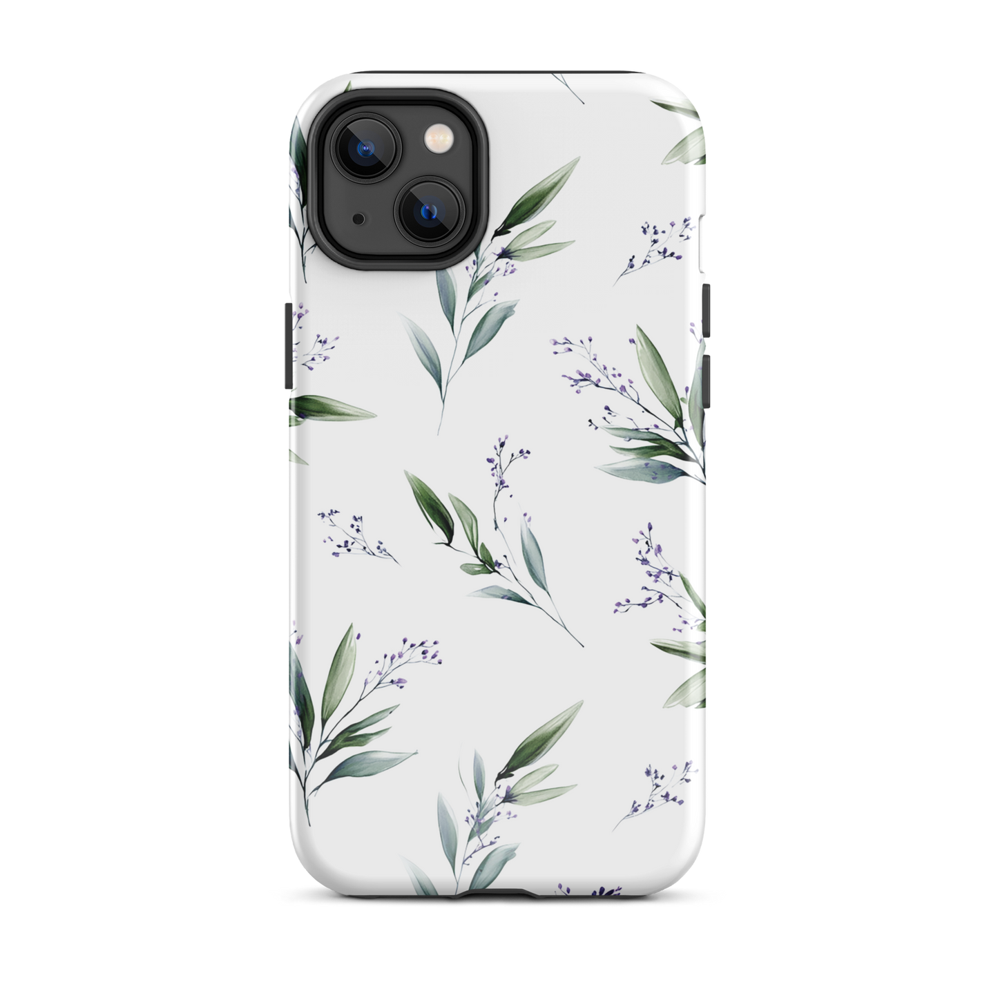 Botanical sprigs phone case | Minimal botanical design NZ