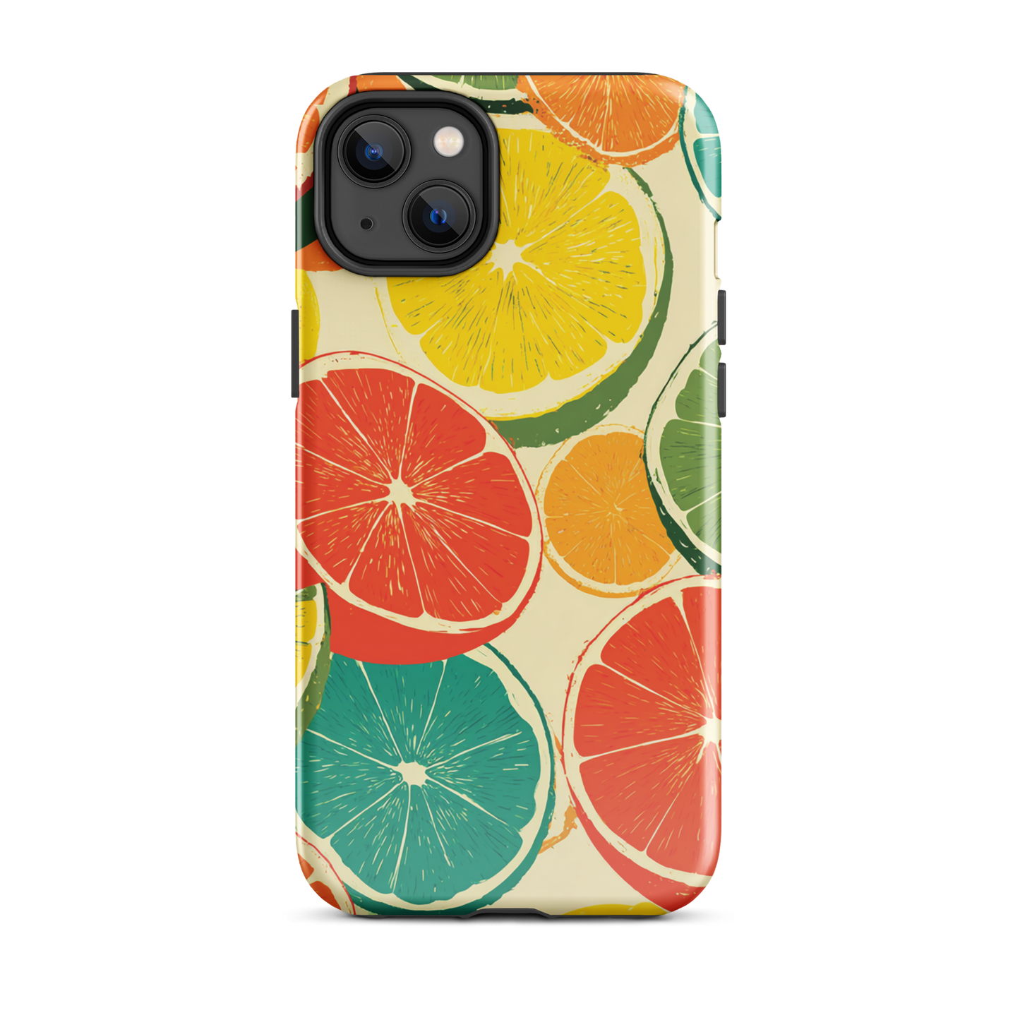 Citrus pop phone case | Colourful fruit design NZ