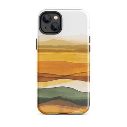 'Autumn' iPhone 14 Plus tough phone case - protective glossy case NZ Australia