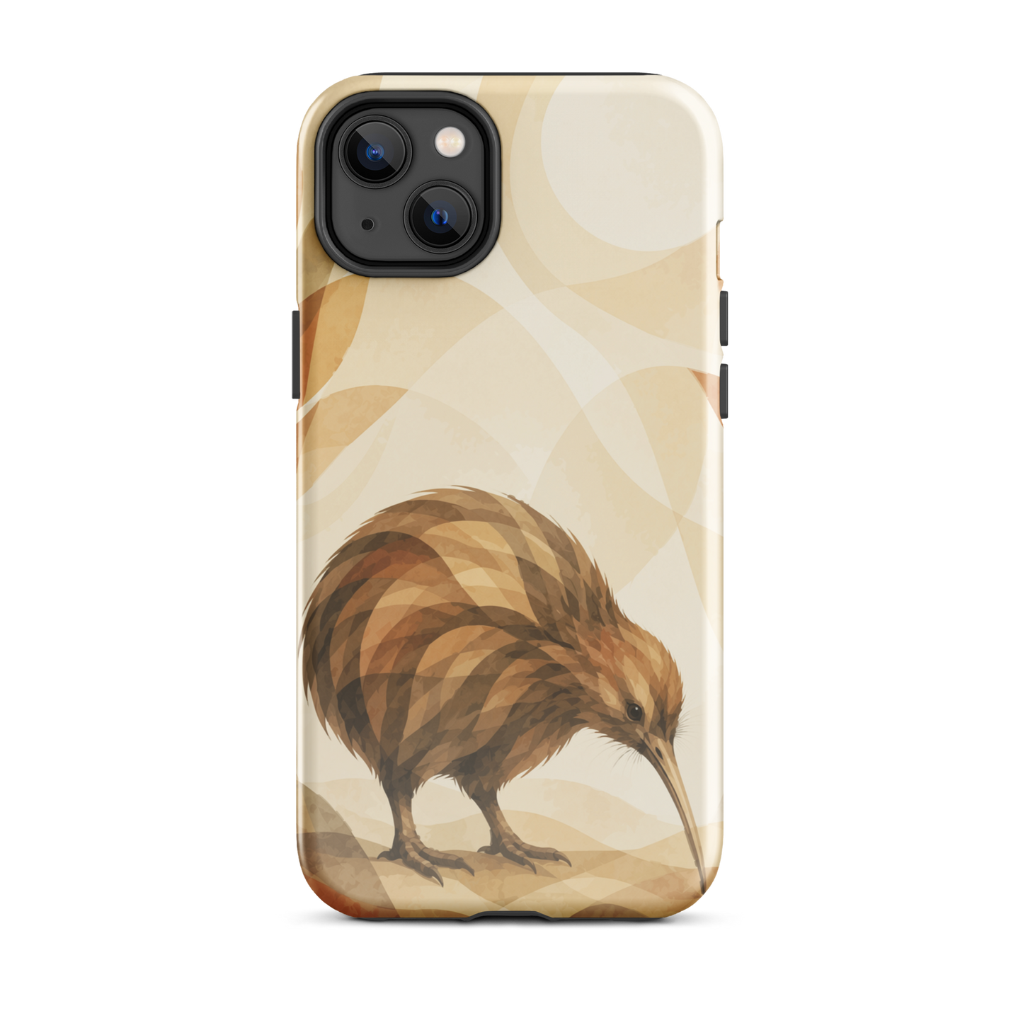 'Kiwi' iPhone 14 Plus tough phone case - protective glossy case NZ Australia