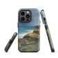 Castlepoint coastal phone case with cliffs, ocean and sky. New Zealand landscape art by designer Ben Hart.
