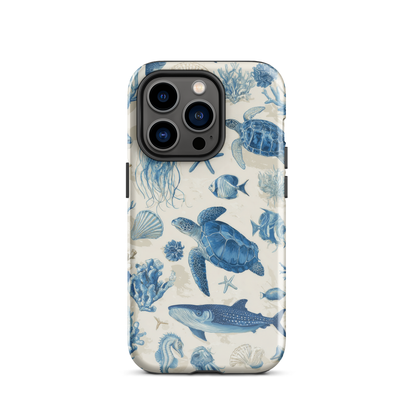 Ocean sketchbook phone case | Coastal marine design NZ