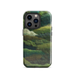 Verdant layers phone case | Abstract green design NZ
