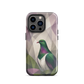 'Kererū' iPhone 14 Pro tough phone case - protective glossy case NZ Australia