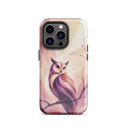 'Ruru' iPhone 14 Pro tough phone case - protective glossy case NZ Australia