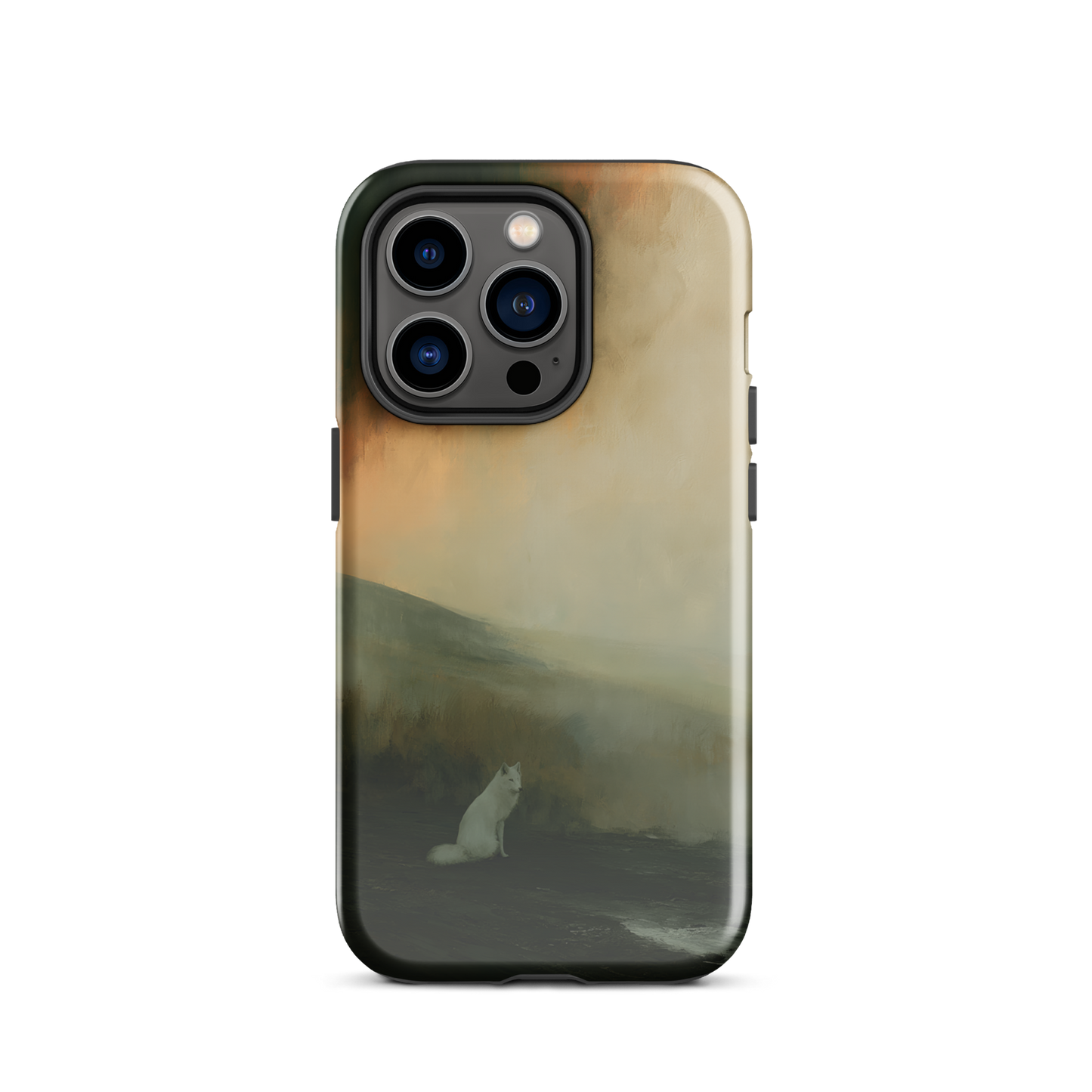 'Copper' iPhone 14 Pro tough phone case - protective glossy case NZ Australia