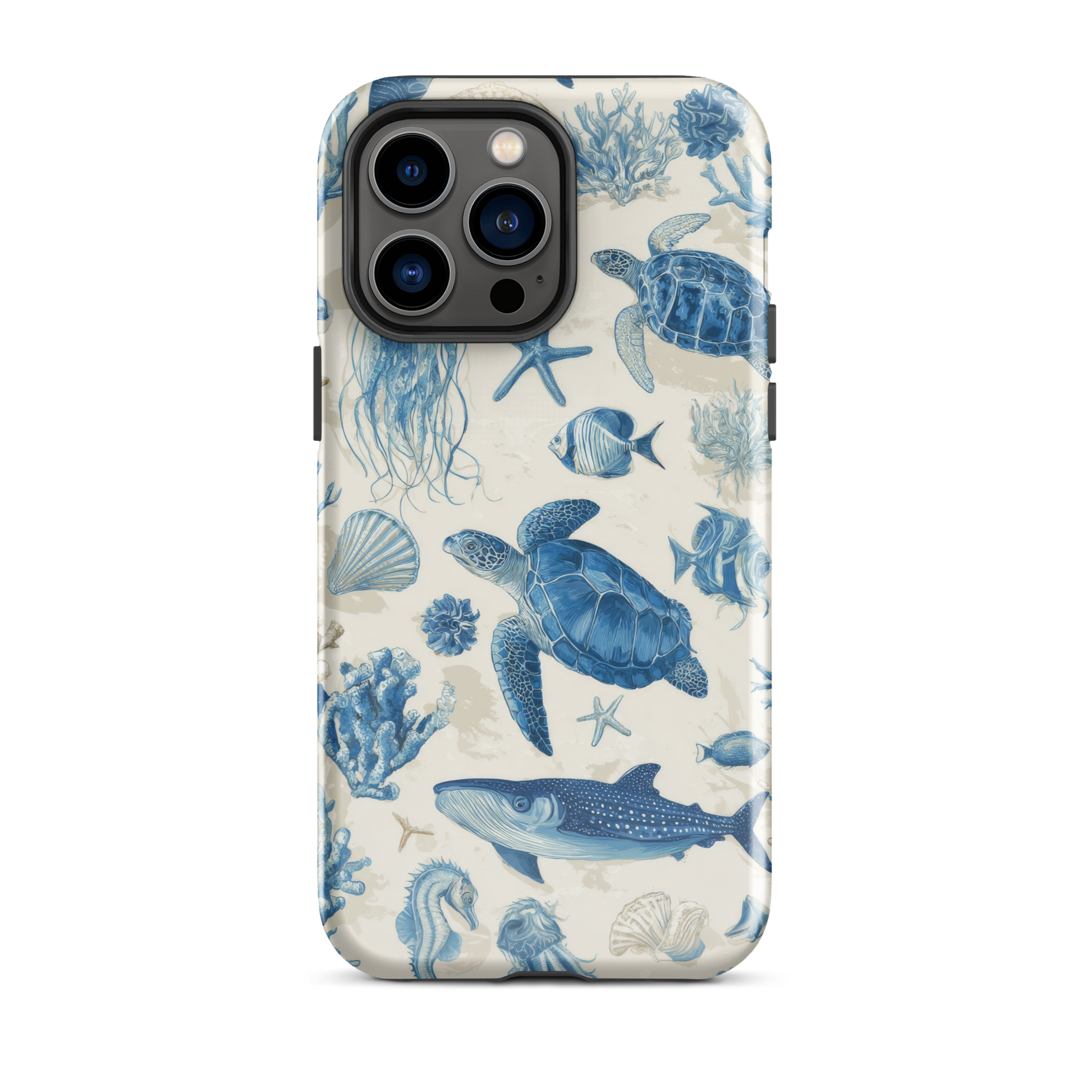 Ocean sketchbook phone case | Coastal marine design NZ
