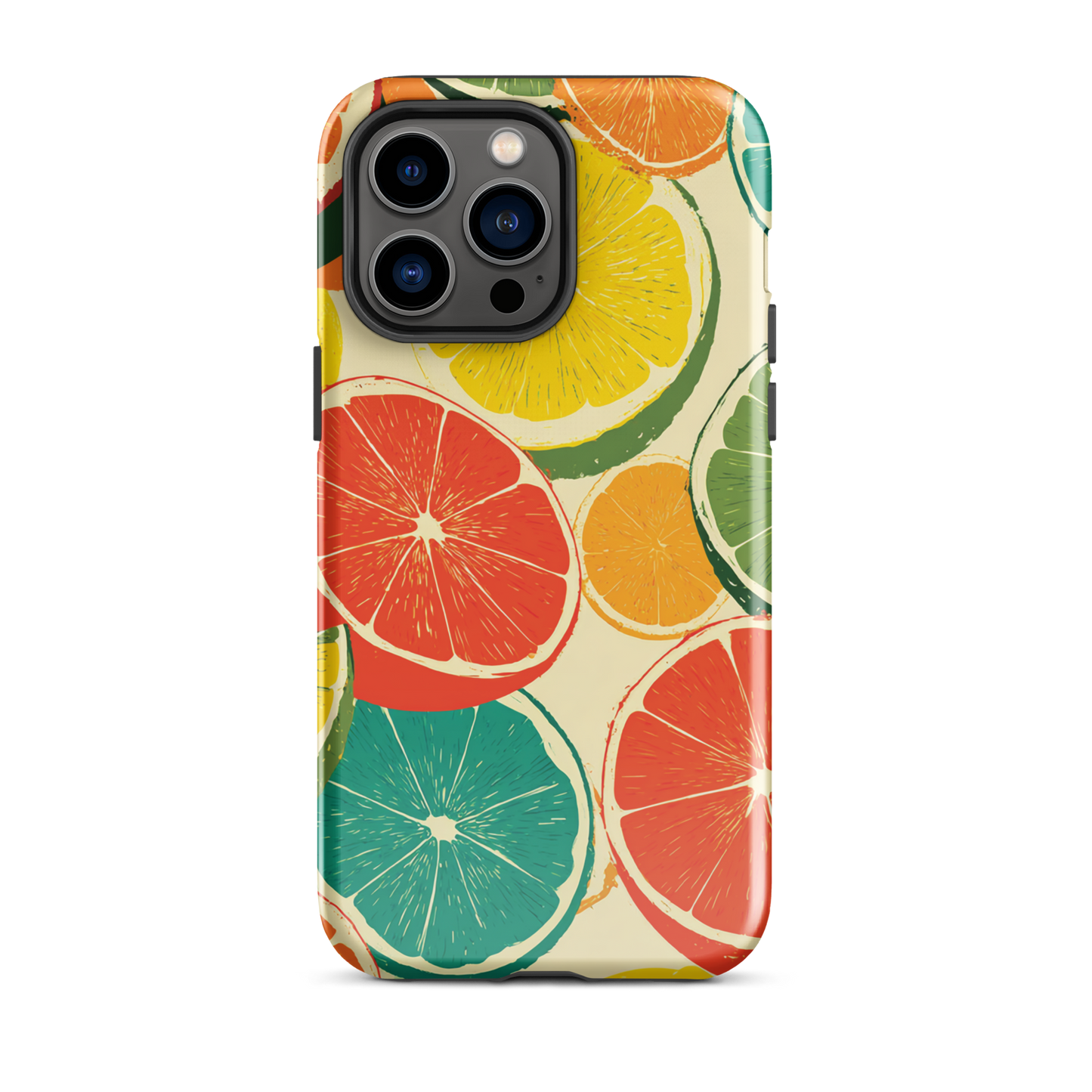 Citrus pop phone case | Colourful fruit design NZ