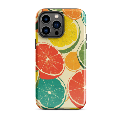 Citrus pop phone case | Colourful fruit design NZ