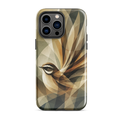 'Fantail' iPhone 14 Pro Max tough phone case - protective glossy case NZ Australia