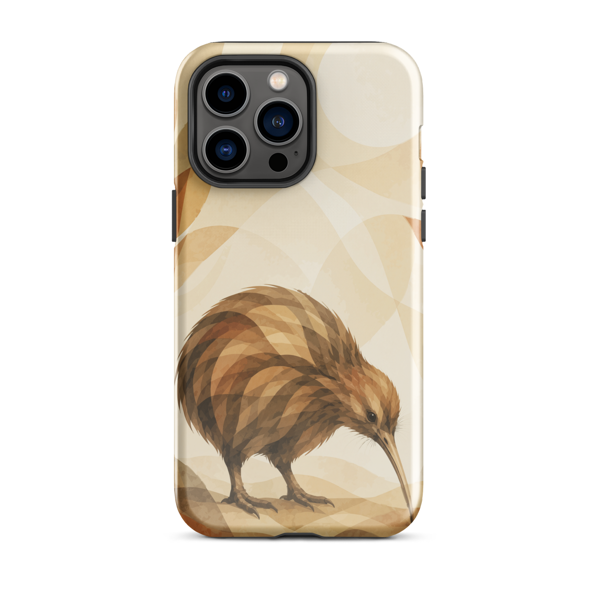 'Kiwi' iPhone 14 Pro Max tough phone case - protective glossy case NZ Australia