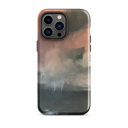 'Glass' iPhone 14 Pro Max tough phone case - protective glossy case NZ Australia