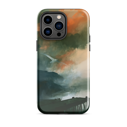 'Harbour' iPhone 14 Pro Max tough phone case - protective glossy case NZ Australia