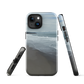 Phone case with a scenic photo of Riversdale Beach and ocean waves.