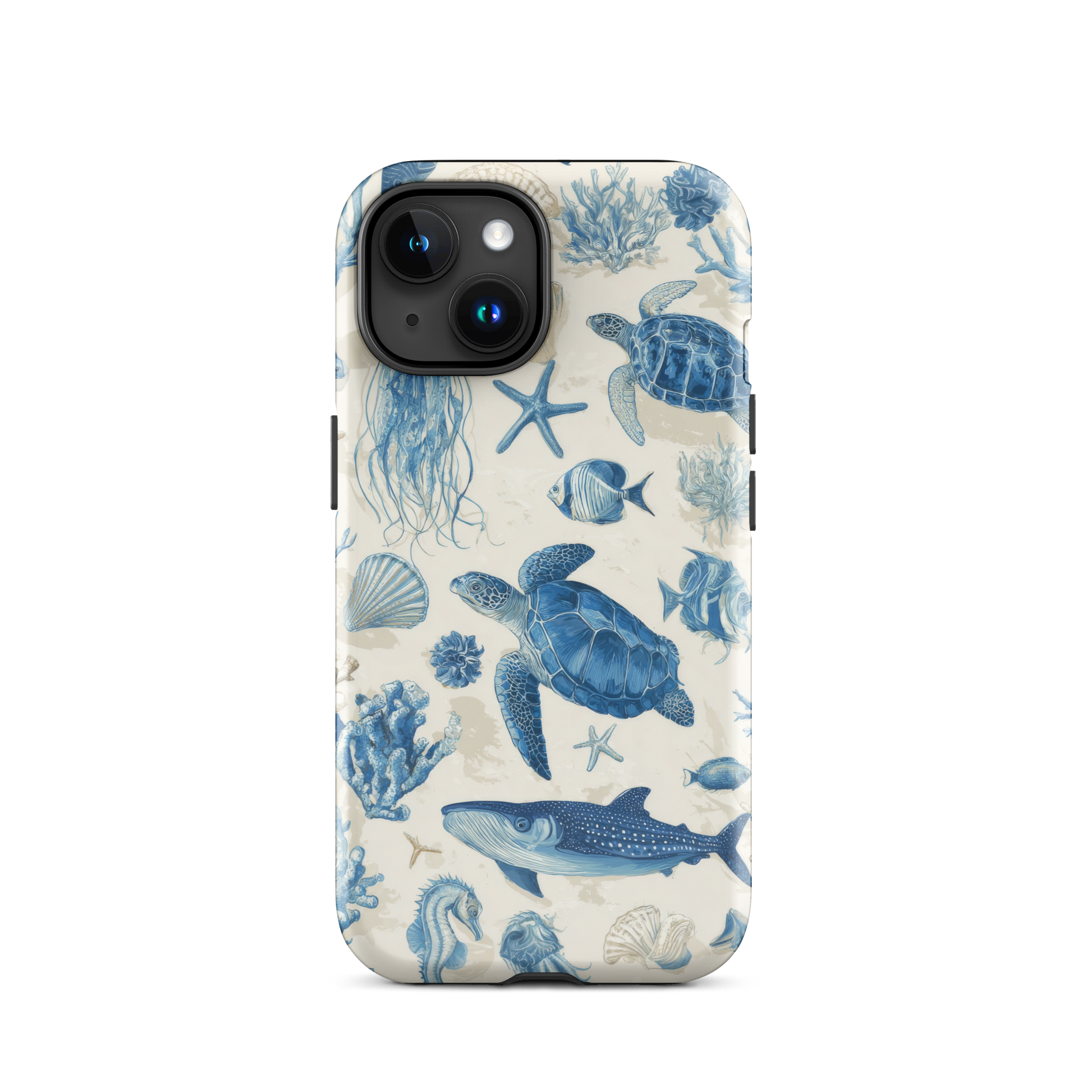 Ocean sketchbook phone case | Coastal marine design NZ