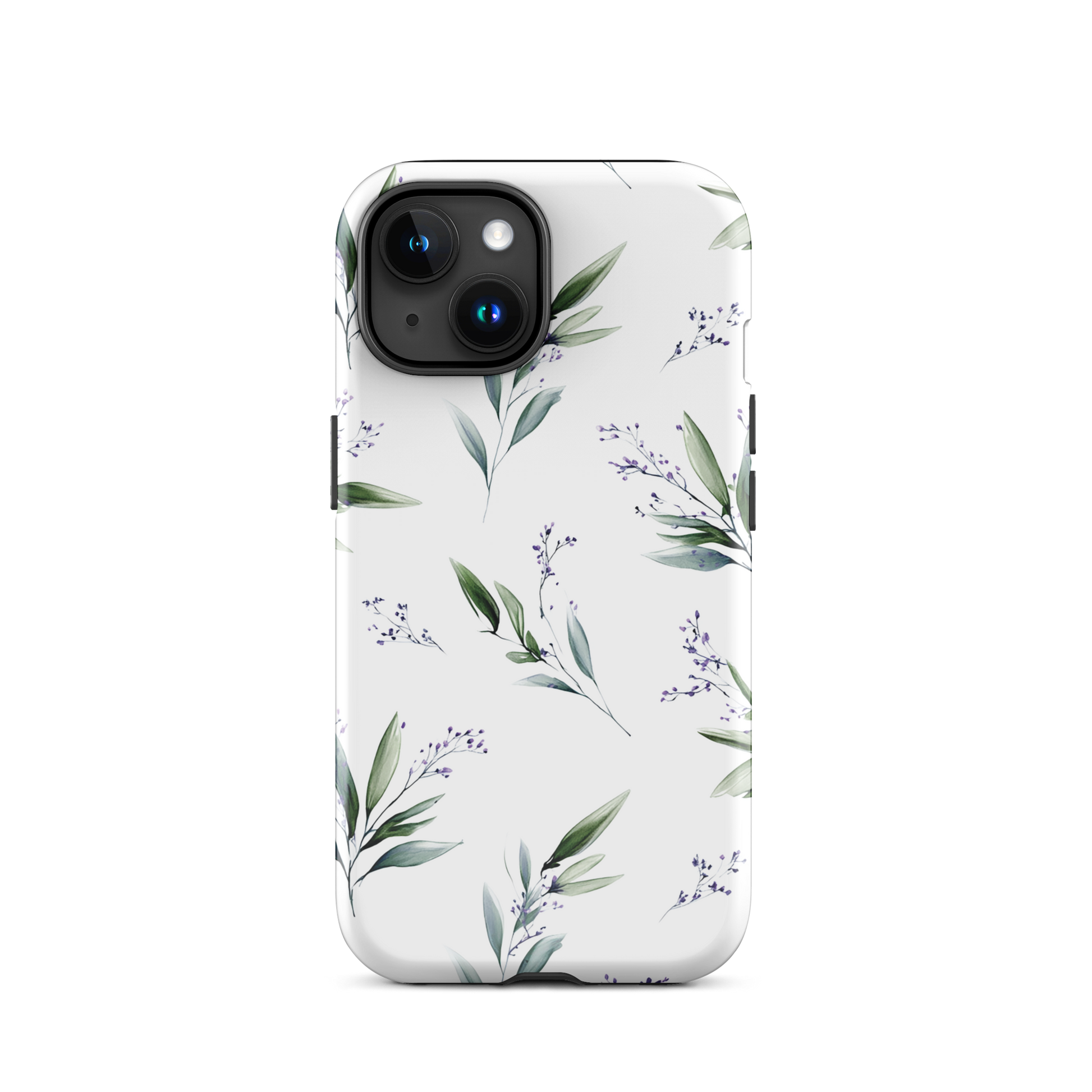 Botanical sprigs phone case | Minimal botanical design NZ