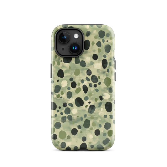 'Stepping Stone' iPhone 15 tough phone case - protective glossy case NZ Australia