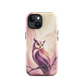 'Ruru' iPhone 15 tough phone case - protective glossy case NZ Australia