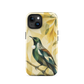 'Tūī' iPhone 15 tough phone case - protective glossy case NZ Australia