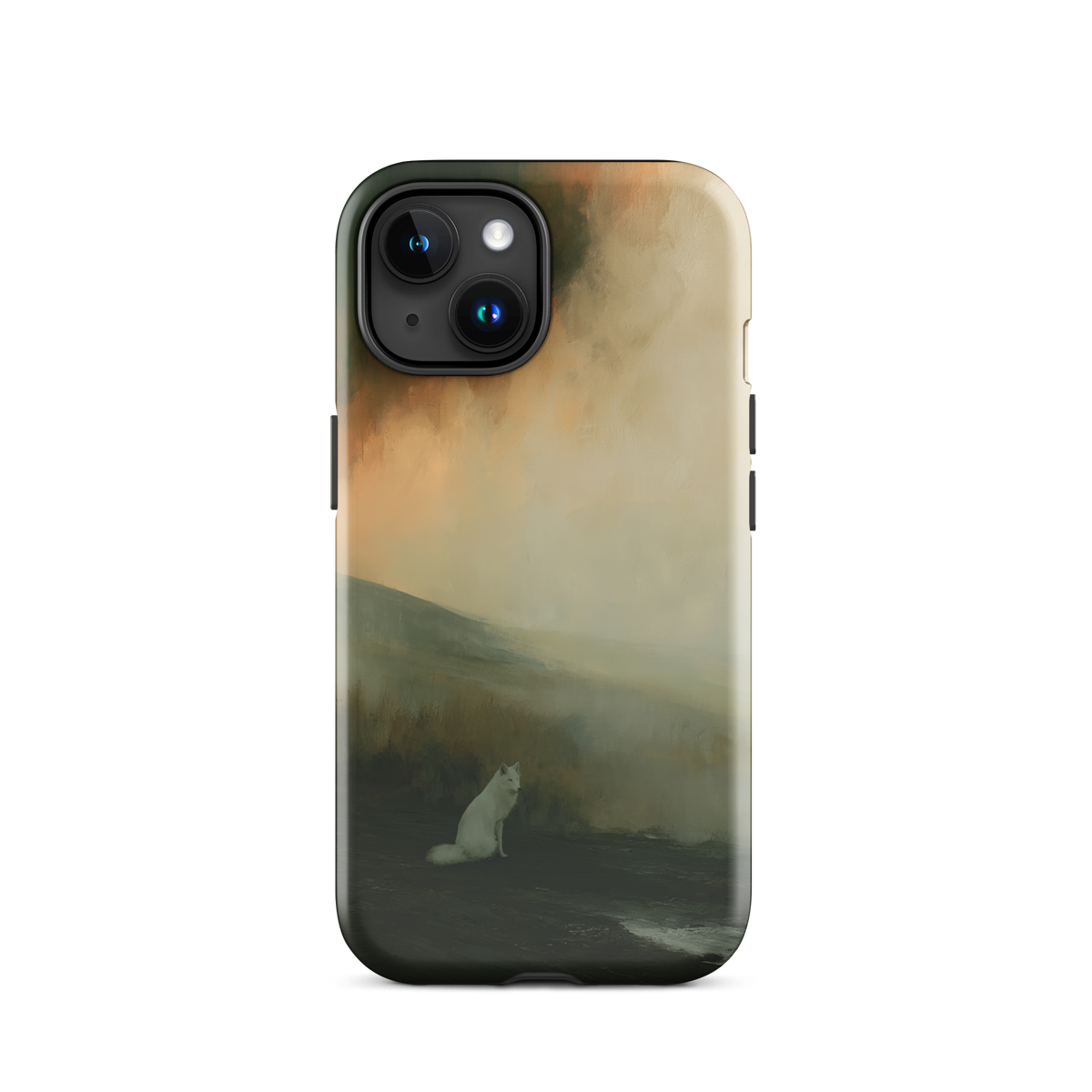'Copper' iPhone 15 tough phone case - protective glossy case NZ Australia
