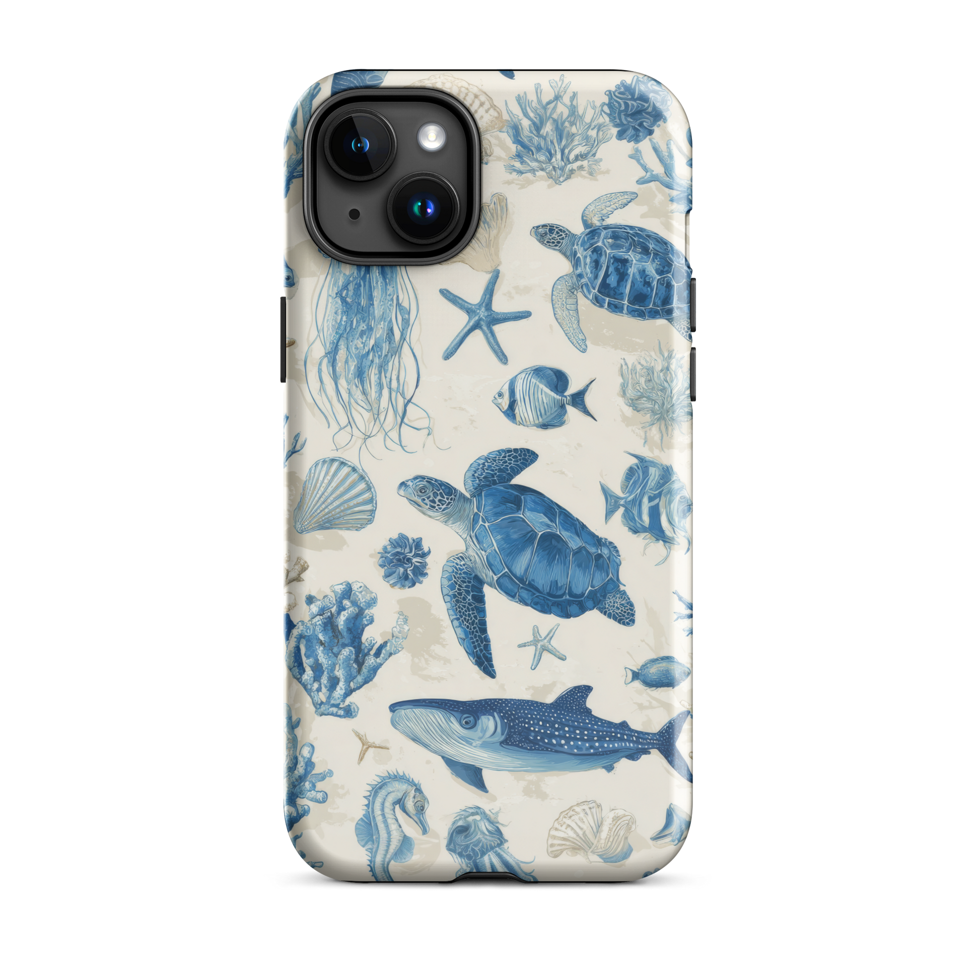 Ocean sketchbook phone case | Coastal marine design NZ