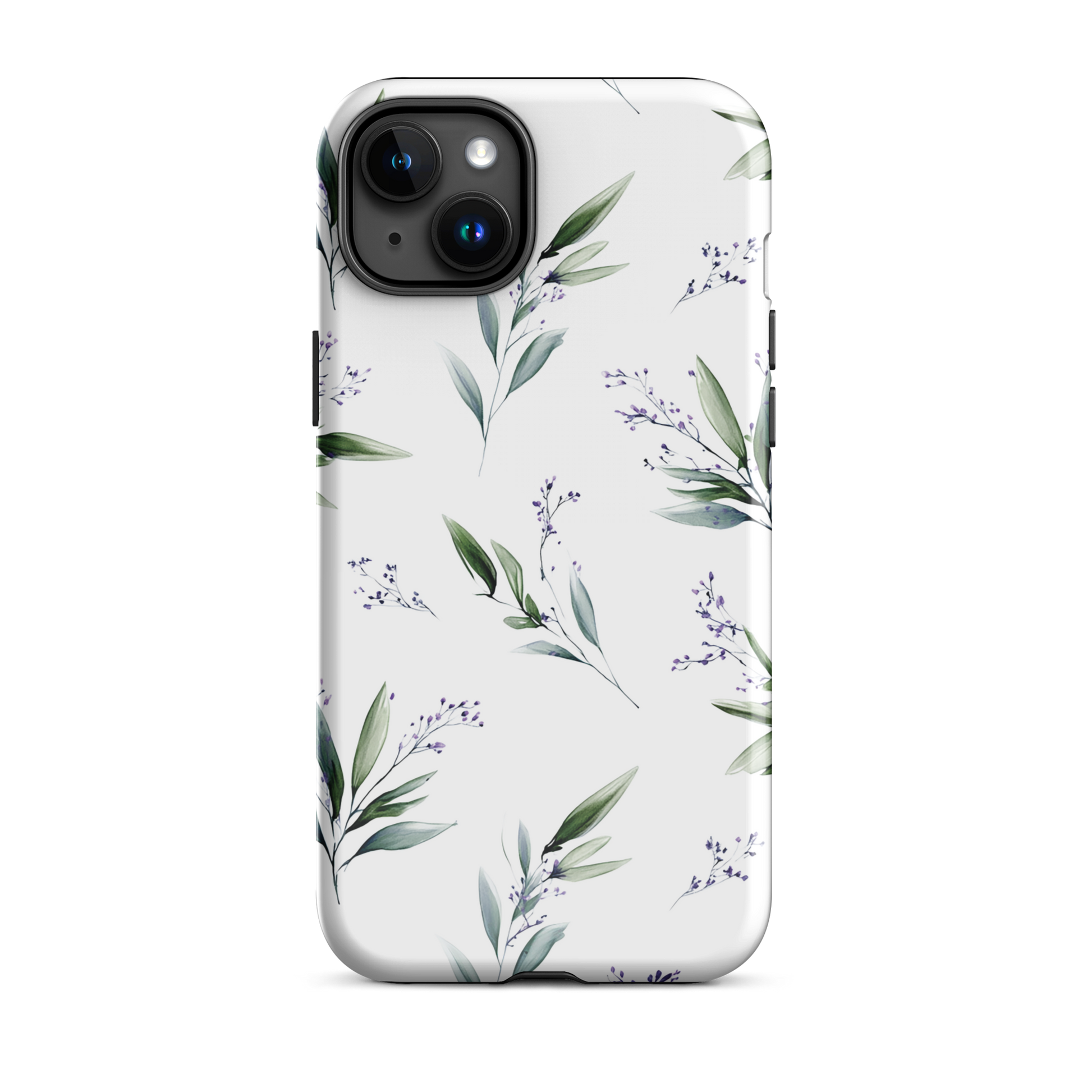 Botanical sprigs phone case | Minimal botanical design NZ