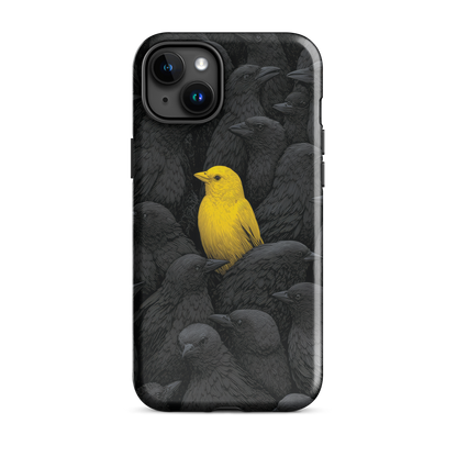 'Stand Out' iPhone 15 Plus tough phone case - protective glossy case NZ Australia