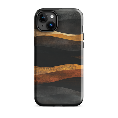 'Flow' iPhone 15 Plus tough phone case - protective glossy case NZ Australia
