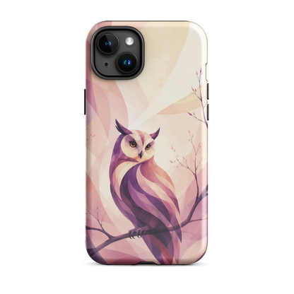 'Ruru' iPhone 15 Plus tough phone case - protective glossy case NZ Australia