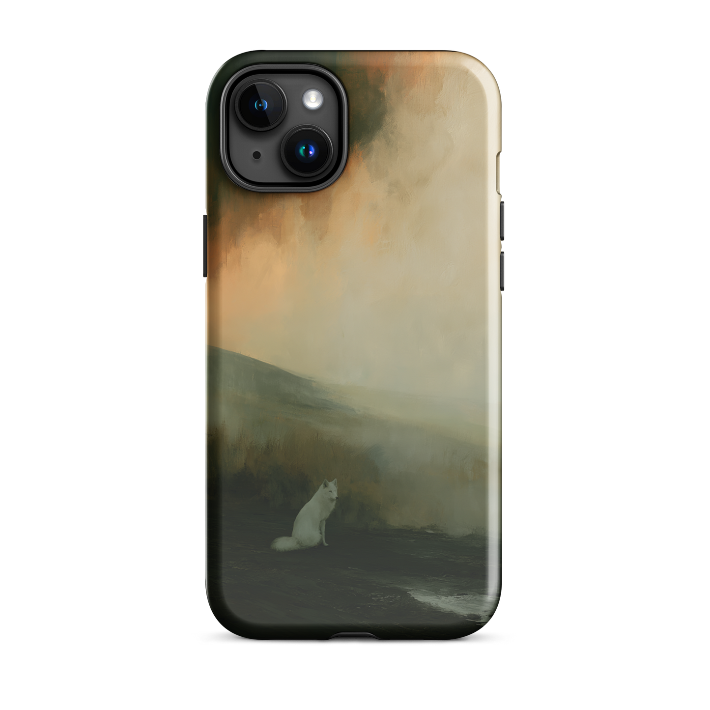 'Copper' iPhone 15 Plus tough phone case - protective glossy case NZ Australia