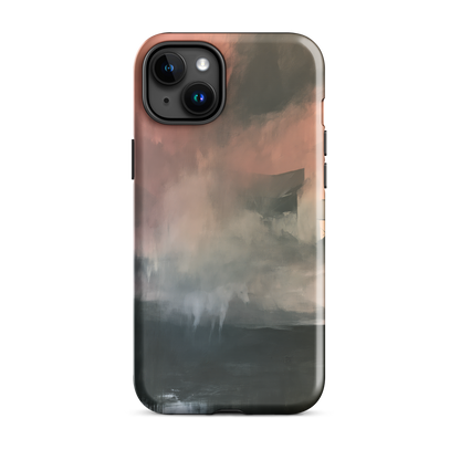 'Glass' iPhone 15 Plus tough phone case - protective glossy case NZ Australia