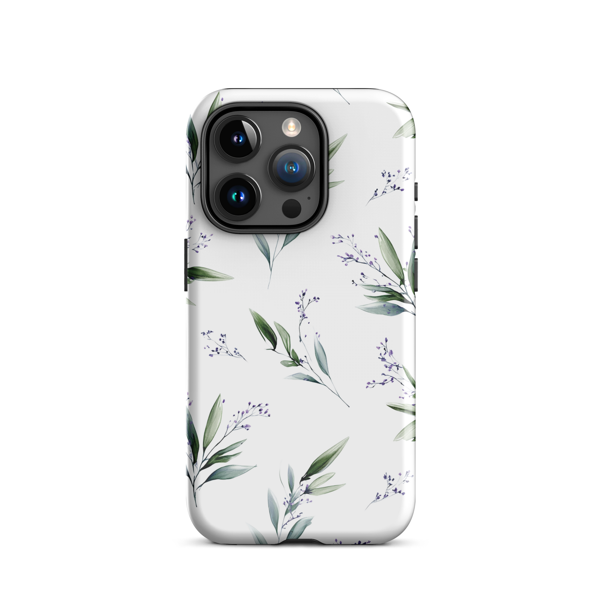Botanical sprigs phone case | Minimal botanical design NZ