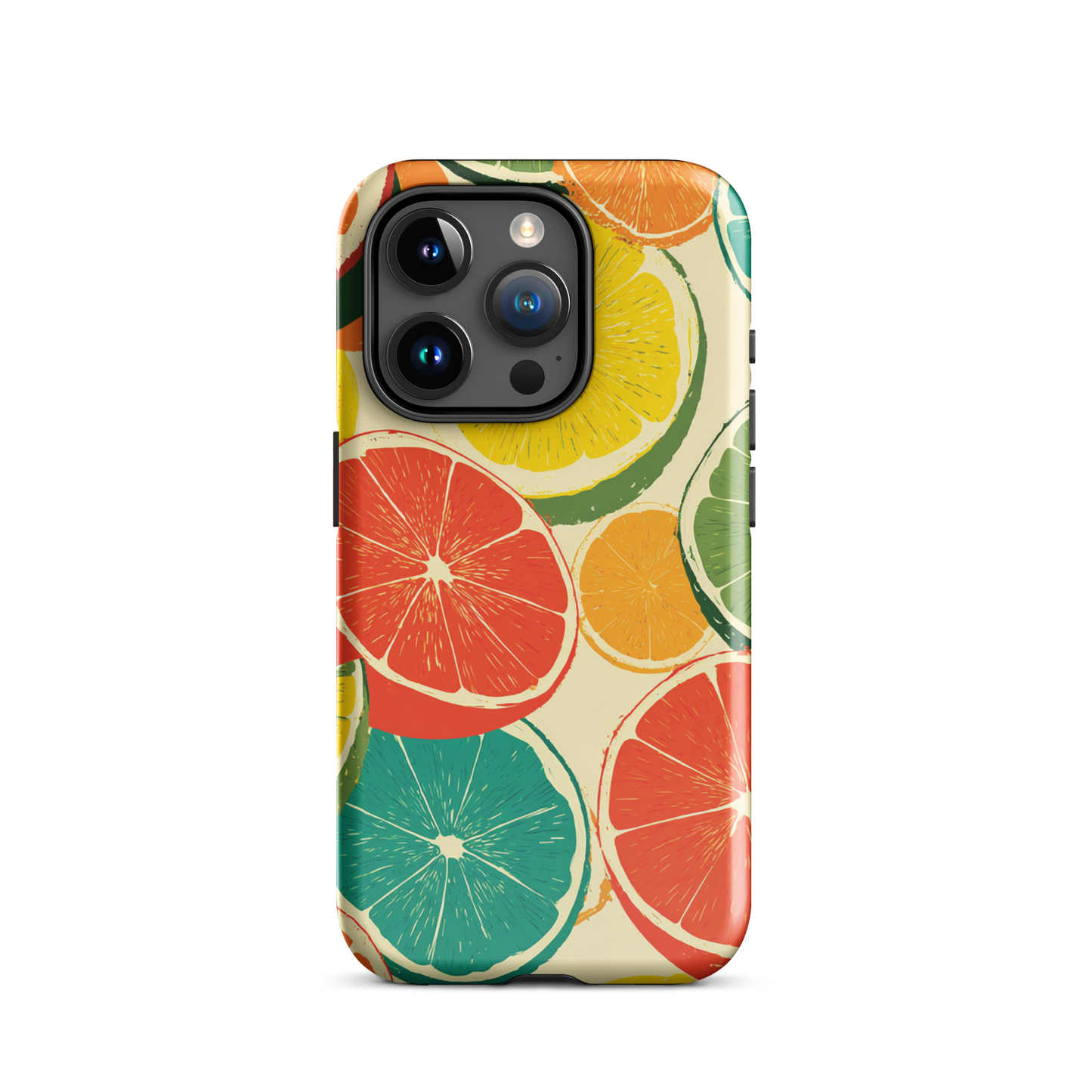 Citrus pop phone case | Colourful fruit design NZ