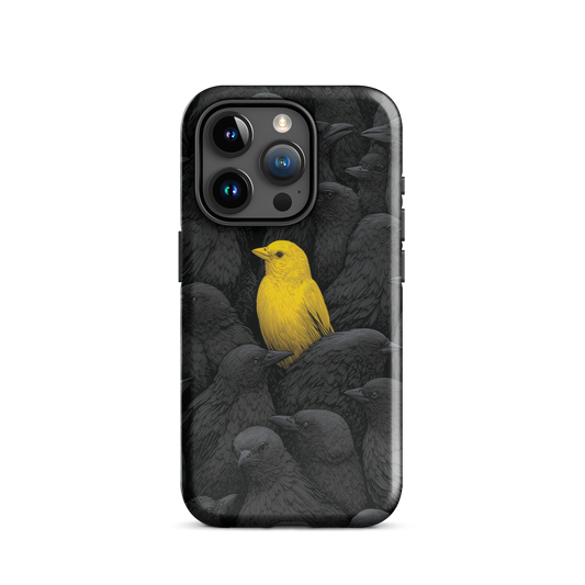 'Stand Out' iPhone 15 Pro tough phone case - protective glossy case NZ Australia