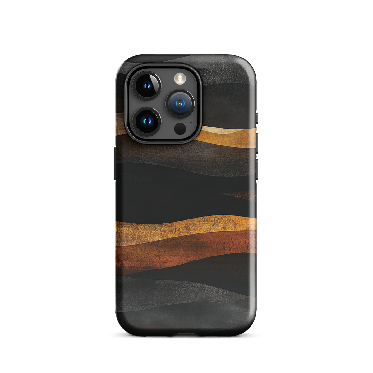 'Flow' iPhone 15 Pro tough phone case - protective glossy case NZ Australia