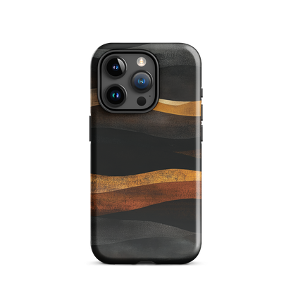 'Flow' iPhone 15 Pro tough phone case - protective glossy case NZ Australia