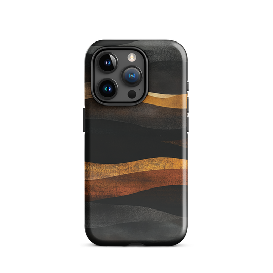 'Flow' iPhone 15 Pro tough phone case - protective glossy case NZ Australia