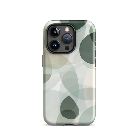'Tide Pool' iPhone 15 Pro tough phone case - protective glossy case NZ Australia