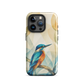 'Kōtare' iPhone 15 Pro tough phone case - protective glossy case NZ Australia